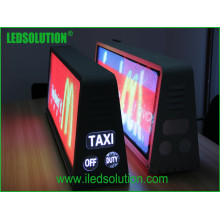 Doppelseite P6 farbenreiche Taxi Top LED-Anzeige